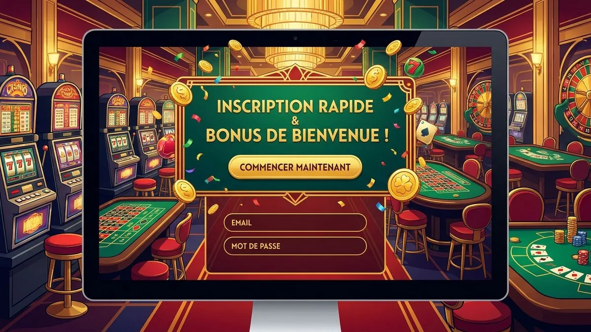 Inscription avec bonus